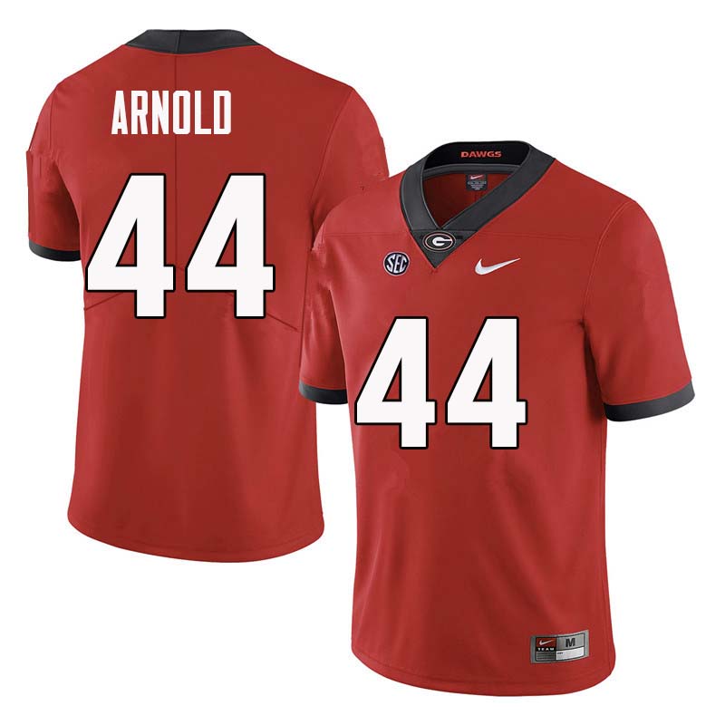 Men Georgia Bulldogs #44 Evan Arnold College Football Jerseys Sale-Red - Click Image to Close